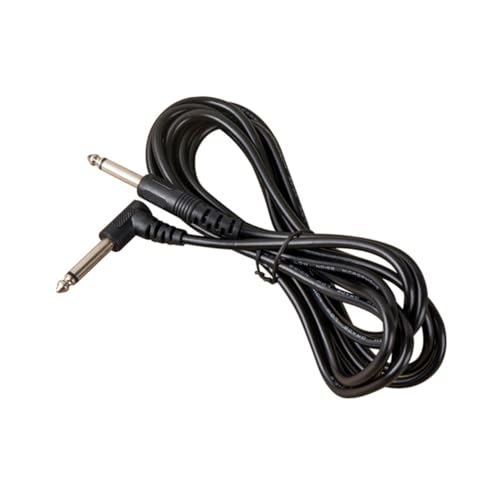 JOINPAYA 10 Stück 3 Rechtwinkliges Patchkabel Effektpedal-patchkabel Gitarrenverstärkerkabel Gitarren-patchkabel Ellenbogen-patchkabel Gitarrenverlängerungskabel Aux-kabel Für Gitarre Black von JOINPAYA