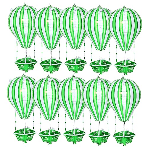 JOINPAYA 10 Stück Kindergeburtstagsballons Schwimmender Heißluftballon Heißluftballon Dekoration Babyparty Ballon Schwarze Luftballons Rote Luftballons Heißluftballon Klassenzimmer von JOINPAYA