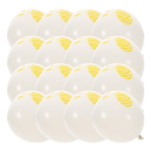 JOINPAYA 100St Hasenballon bunny party ostern luftballons balons partydekorationen gasballon balloon Konfetti Ballonständer Ballonpumpe dekorative osterluftballons Osterparty-Ballon Yellow von JOINPAYA