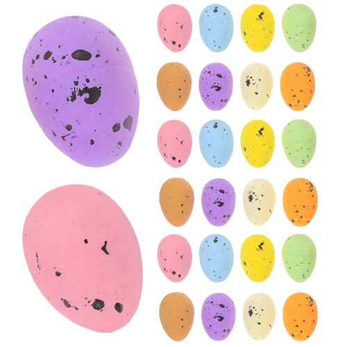 JOINPAYA 100St Ostereier aufblasbare Dekorationen Osterhasen-Dekorationen ostern themenkorb easter eggs easter egg decoration Osterei-Dekore kleines Osterei schmücken Schaum von JOINPAYA