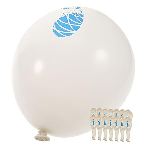 JOINPAYA 100st Hasenballon Partydekorationen Tierballons Dekorationen Aus Kaninchenballons Osterhasen-ballon Frühlings-osterluftballons Ostern Dekorativer Ballon Babyballons Sky-blue von JOINPAYA