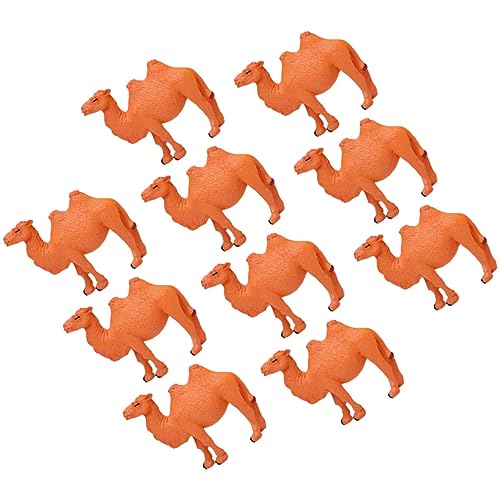 JOINPAYA 10St Kamelpuppenverzierung camelion Kamelstatue Tischdekorationen Kamelfigur Miniatur Kamel Kamelmodelle Tierfiguren Kamelschmuck Kinderpädagogische Spielzeuge PVC von JOINPAYA