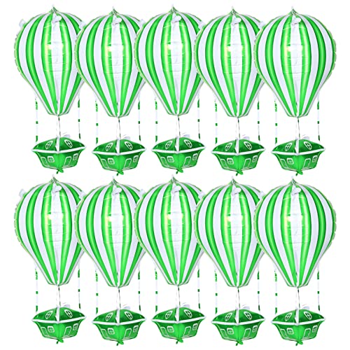 JOINPAYA 10st Rote Schwarze Und Weiße Luftballons Schwarz Roter Ballon Luftballons Für Geburtstagsfeiern Ballonbogen-kit Rote Luftballons Ballon Steht Für Boden Green Aluminiumfolie von JOINPAYA