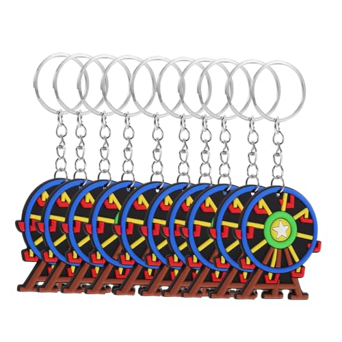 JOINPAYA 12 Stück Riesenrad Schlüsselanhänger Autotelefonhalter Handgelenkspule Schlüsselanhänger Toller Schlüsselanhänger Handyhalter Autotelefon Umhängeband Plüsch von JOINPAYA