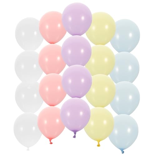 JOINPAYA 137 Stück Partyzubehör Emulsions Geburtstagsballons Dekorative Ballons Luftballons Masse von JOINPAYA