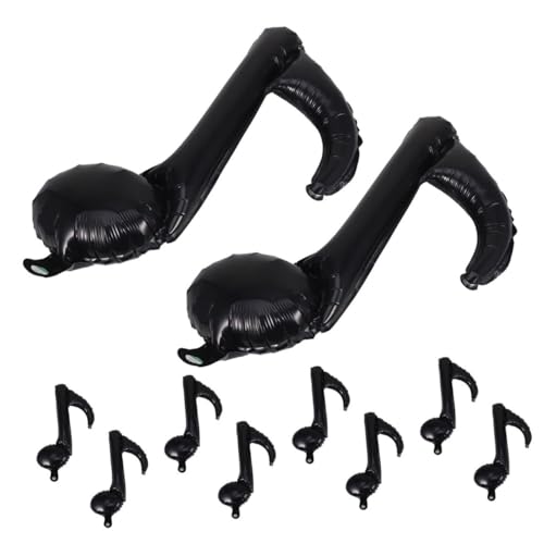 JOINPAYA 15 Stück Musiknoten-luftballons Aus Aluminiumfolie Für Konzerte Bands Bars Und Geburtstagsfeiern Und Elegant JOINPAYA 15 Stück Musiknoten-luftballons Aus Aluminiumfolie Für Konzerte Bands Bars Und Geburtstagsfeiern Und Elegant von JOINPAYA