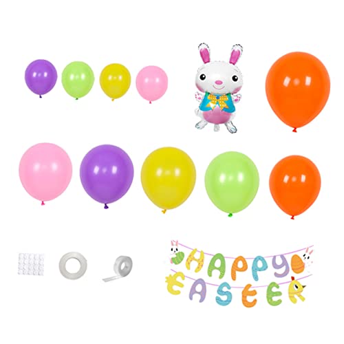 JOINPAYA 1Set Osterballons ostern luftballons easter decoration Ostern Ballons Frühlingsornamente Frühlingsdeko Klassische Osterdeko Dekorationen für das Layout der Osterszene Emulsion von JOINPAYA