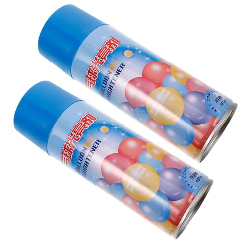 JOINPAYA 2 Ballonaufheller Ballonspray Glanz Glanzballons Sprühen Ballonspray Für Lange Haltbarkeit Und Glanz Party-glanz-ballon-glanzspray Ballonglanzspray Ballon Glanzspray Eisen Sky-blue von JOINPAYA