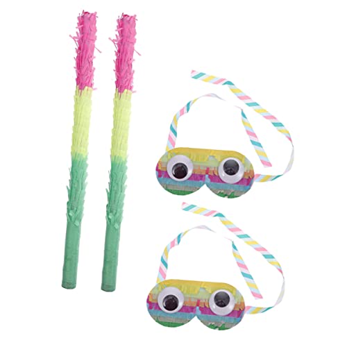 JOINPAYA 2 Sets Pinata Kinder Augenklappen Mädchen Geburtstagsparty Zubehör Kinderbrille Kinder Augenklappe Mädchenspielzeug Spielzeug Für Mädchen Spielzeug Für Kinder von JOINPAYA