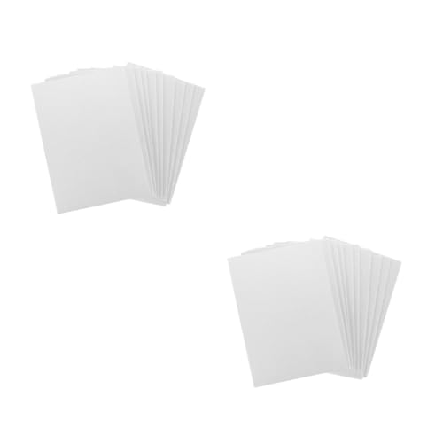 JOINPAYA 20 Pcs Zeichenbrett für schaumstoffplatten Malerei für DIY-Versorgung DIY-Papierschäume Schaumstrukturpapier Mehrzweck-Schaumstoffpapier Bastelschaumpapier Weiß von JOINPAYA