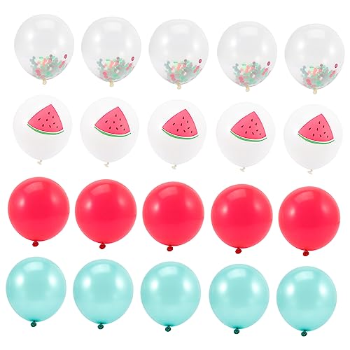 JOINPAYA 20 Stk Fruchtballon Party-Ballon- Partyballons tropischer Ballon Partydekorationen deckenverkleidung luftballons gasballon Sommerparty-Dekorationen Latexballons Emulsion von JOINPAYA