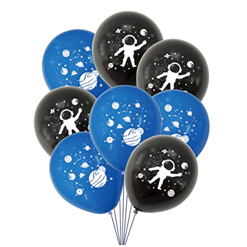 JOINPAYA 20 Stück Latex Luftballons Weltraum Luftballons Alles Zum Geburtstag Luftballons Für Sterne Bedruckte Luftballons Cartoon Ballon Sonnensystem Luftballons Blaues von JOINPAYA