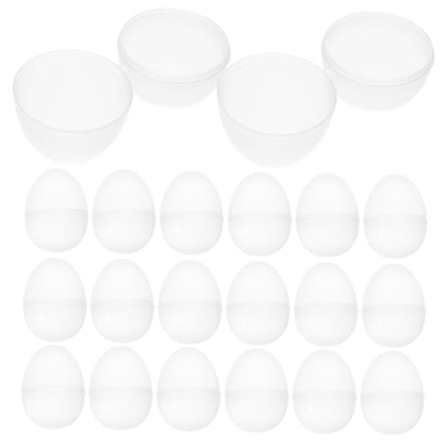 JOINPAYA 20St Lotterie-Blindbox plastikenten easter süßigkeiten box eier verpackung egg storage durchscheinende Eier befüllbare Osterbehälter ostereier pastell füllbare Ostereier Osterdeko von JOINPAYA