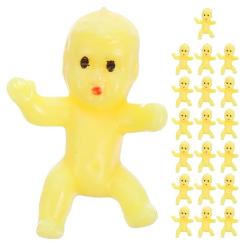 JOINPAYA 20st Mini- -eiswürfel Babyspielzeug Kleinkinder Dekorationen Babyparty-Spiele -dusche-Boxen Bad Einladungen Zur Babyparty -dusche- Babyschwamm Yellow Plastik von JOINPAYA