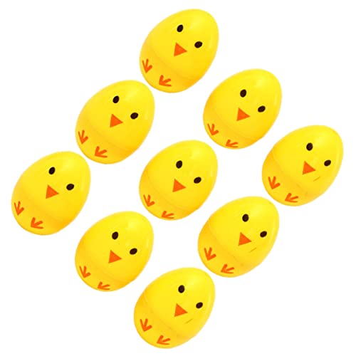 JOINPAYA 24st Ostern Dekorieren Ei Eier Für Kleinkinder Kleinkindspielzeug Kinderspielzeug Osterdekorationen Offenes Ei Ostern Diy Dekorationen Osterei Yellow von JOINPAYA