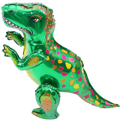 JOINPAYA 2St Tyrannosaurus Rex-Ballon ballonie kidsballonie luftballons geburtstags luftballons balons Dinosaurier Ballonbogen Partyballons Folienballons Aluminiumfolie Green von JOINPAYA