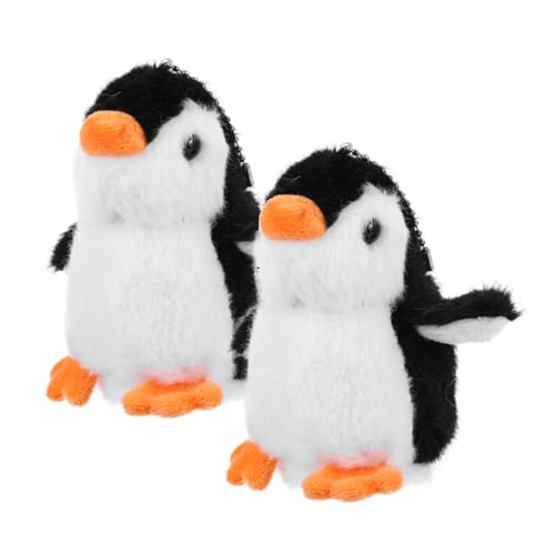 JOINPAYA 2er Set üsch Pinguin Schlüsselanhänger Stylische Taschenhänger Niedliche Cartoon Tier Schlüsselring Dekoration Perfektes Für Pinguinliebhaber von JOINPAYA