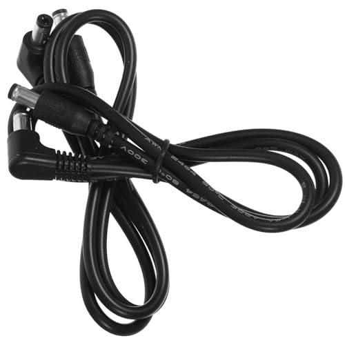 JOINPAYA 2st Effektor-gleichstromversorgung Ton Leistung Kabel Für E-gitarre Kabel Für Elektrische Gitarre Bass Usb Patchkabel Für Gitarrenpedale Instrument Pedal-patchkabel Black Pvc von JOINPAYA