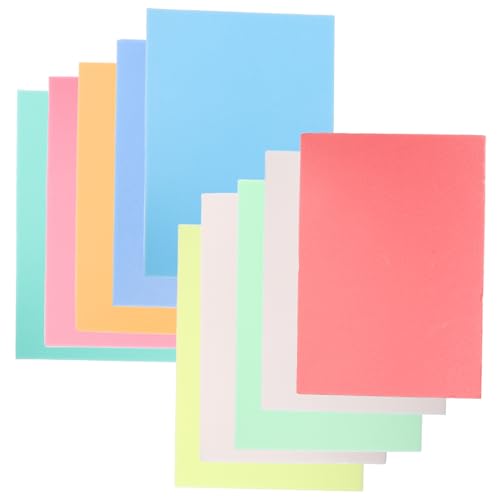 JOINPAYA 3 Sätze A4-papier Braunes Tonpapier Farbiges Tonpapier Zum Basteln Für Farbpapier Für Drucker Steifer Filz Diy Filzgesicht Buntes Mini-druckpapier Schaum 10 Stück * 3 von JOINPAYA