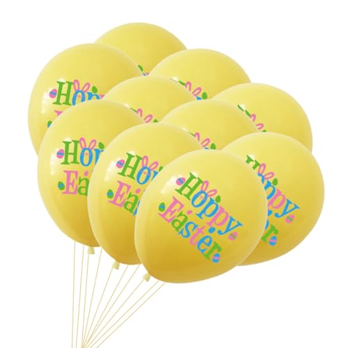 JOINPAYA 30St Ballon wand polsterung celebrations Feierlichkeiten balongas dekoration party luftbalons party decoration balloons Partydeko Partydekor Partyzubehör Emulsion Yellow von JOINPAYA