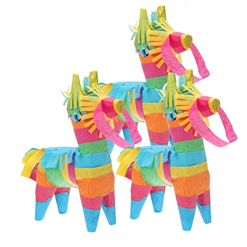 JOINPAYA 3St Mexikanische Piñata Pinata Piñata für Kinder Geburtstag Piñata Tierdekor wandverkleidung wand polsterung Cinco de Mayo mexikanische Partygeschenke Party-Piñata-Spielzeug Papier von JOINPAYA