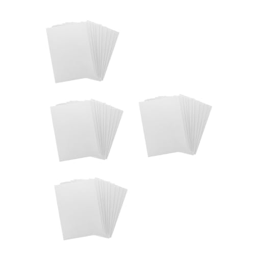 JOINPAYA 40 Pcs Zeichenbrett für schaumstoffplatten Malerei für Druckplatten DIY zubehör Bastelschäume DIY-Versorgung Malpapier mit Schaumstoffstruktur DIY-Papierschäume Weiß von JOINPAYA