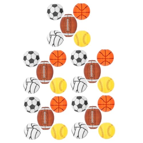 JOINPAYA 5 Sätze Basketball-fußball-laternenanhänger Papier Laternen Party-papierlaterne Hängelaternen Für Sportbälle Basketballdekorationen Für Partys Baseball-laternen Eisen 5 Stück * 5 von JOINPAYA