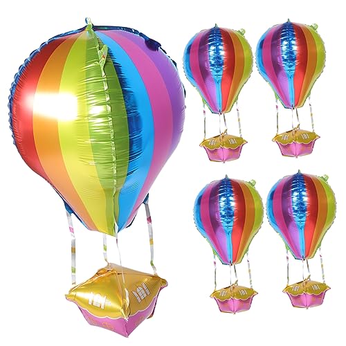 JOINPAYA 5 Stück Hochzeits Luftballons Alles Zum Geburtstag Dekorationen Hochzeitsdekorationen Hochzeitsballon Heißluftballon Dekorationen Heißluftballon Aluminium von JOINPAYA