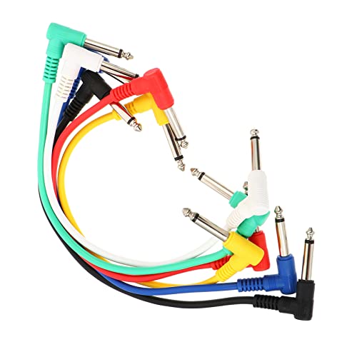 JOINPAYA 6 Stk Gitarren-Effekt-Linie Patchkabel gitarre Gitarrenkabel Patch-Kabel guitar cable power cable lautsprecherkabel Kabel für Gitarreninstrumente kabel für elektrische gitarre von JOINPAYA