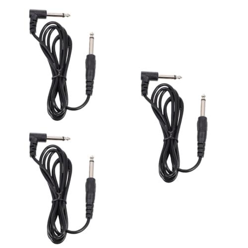 JOINPAYA 9 Stk Gitarrenkabel Instrumenten-Audio-Adapterkabel Lautsprecherverstärker kabel für elektrische gitarre e bass woofer Audiokabel für E-Gitarre Kabel für gitarre PVC-Leder Black von JOINPAYA