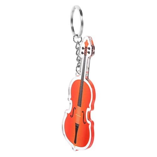 JOINPAYA Cello-schlüsselanhänger Dekorativer Schlüsselanhänger Schlüssel Hängende Ornamente Instrumentenanhänger Instrumentenzauber Taschenanhänger Für Handtaschen Geldbörse Charme Acryl von JOINPAYA