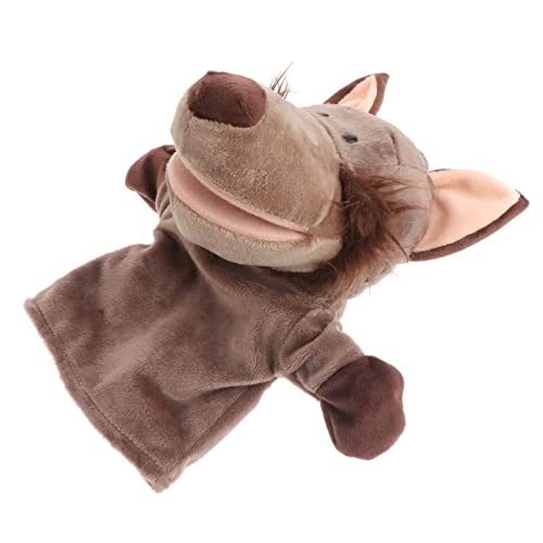 JOINPAYA Handpuppe Zeigen interaktives kinderspielzeug wolfes handspielpuppen Toys for Hand Puppet interaktives Handpuppenspielzeug Handpuppe als Rollenspiel Plüschstoff Grey von JOINPAYA