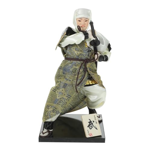 JOINPAYA Japanische Schreibtischdekoration Japanisches Festival Japanische Raumdekoration Haushaltspuppe Japanische Autodekoration Asiatische Kimono Puppenstatue Japanische Ninja von JOINPAYA