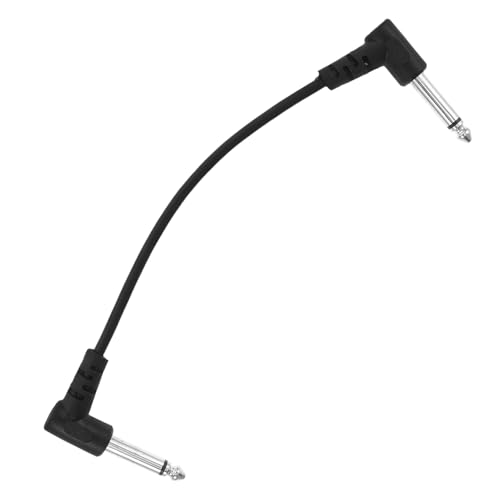 JOINPAYA Kabel Für Elektrische Gitarre Kopfhörer-verlängerungskabel Netzkabel Für Gitarrenverstärker Stromkabel Für Gitarrenpedale Gitarrenkabel Für Pedalboard-effekt Pvc-leder Black von JOINPAYA