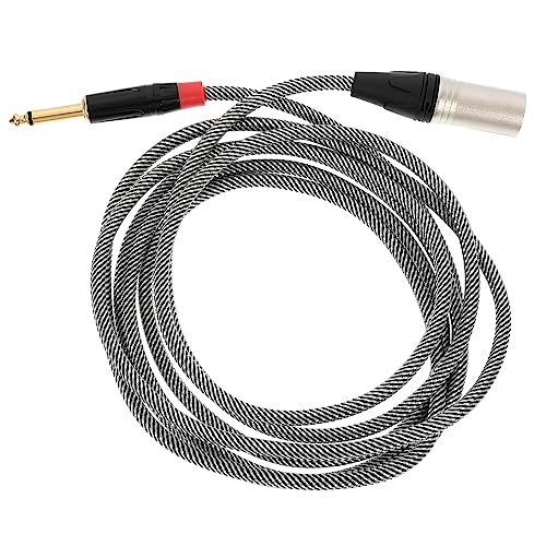 JOINPAYA Öffentliches Audiokabel Von Gitarrenpedalkabel Stereomikrofon Kabel Für Elektrische Gitarre Stereo-audiokabel Audioverbindungskabel Gitarren-audiokabel Faser Baumwollgarn von JOINPAYA