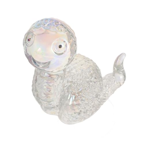 JOINPAYA Ornamente Schlangenfiguren Die Digitale Plüschschlange Ausgestopfte Mundgeblasene Tierstatue Aus Glas Aus Messing Realistische Plüschkaninchen von JOINPAYA