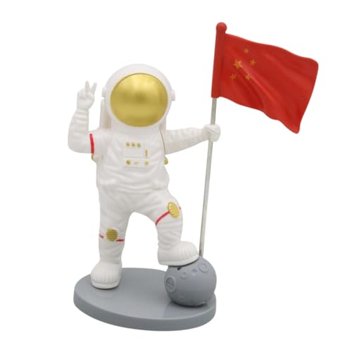 JOINPAYA Ornamente büro dekoration office decoration tortenzubehör tortenfigur tortendekoration Kuchen Platz Stern Mini-Astronautenmodell Mini-Astronautenstatue Plastik von JOINPAYA