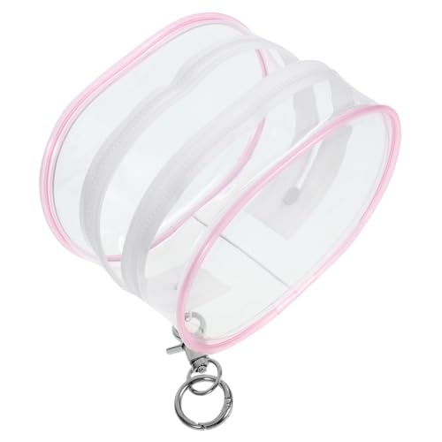 JOINPAYA Puppenausflugstasche -sammeltasche Puppenspielzeug Tragetaschen-Organizer Kinderwagenpuppe Puppe Autositz Puppentragetasche Puppen Für Mädchen Puppenständer Rosa PVC von JOINPAYA