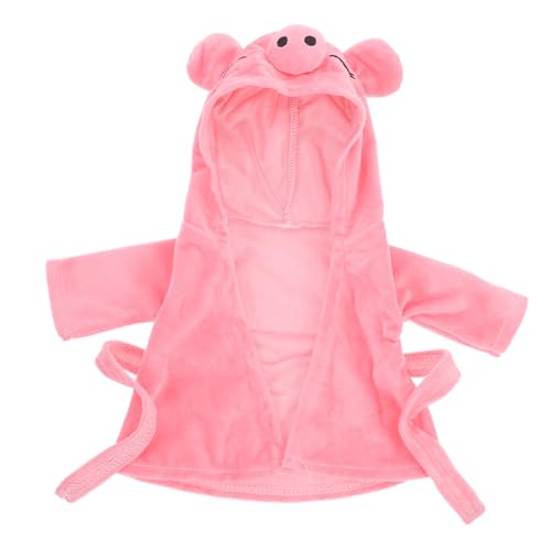 JOINPAYA Puppenpyjama Outfits Meerjungfrau Wiederverwendbares Puppenkleid Puppen Ersetzen Kleidung Puppendeko Für Verschleißfeste Puppenversorgung Flanell Rosa von JOINPAYA