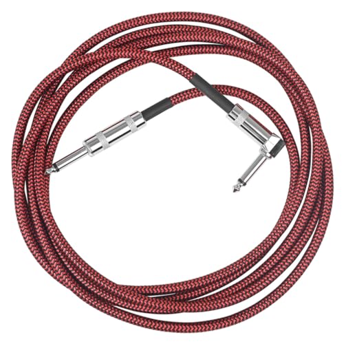 JOINPAYA gitarrenkabel guitar cable gitarrenzubehör Musikinstrumentenkabel kupferkabel Patchkabel für Gitarrenpedale Audiokabel Audioverbindungskabel Gitarrenparts Geflochtener Nylondraht von JOINPAYA