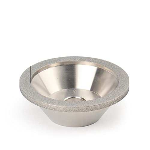 Diamanttrennscheibe, 1 STÜCK 80-600 Mesh Diamant Schleifscheibe Cup Cutter DIsc for Fräser Hartmetall Spitzer Zubehör,DIY-Werkzeuge(180 Mesh) von JOJIDE