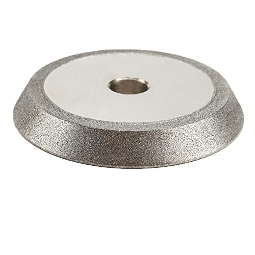 Diamanttrennscheibe, 78 mm Diamant-Schleifscheibe Circle Sharpener Disc Dish Grinder for Hartmetall-Metall-Wolfram-Stahl-Fräser-Werkzeug 1/2 ''Bohrung,DIY-Werkzeuge von JOJIDE