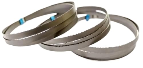 3Pcs 1440 mm 13mm 0.65mm 6/10T TPI for Cutting Wood Band Saw Blades 1440mm SBM M42 HSS Bi Metal Bandsaw Blade von JOLGRDWS