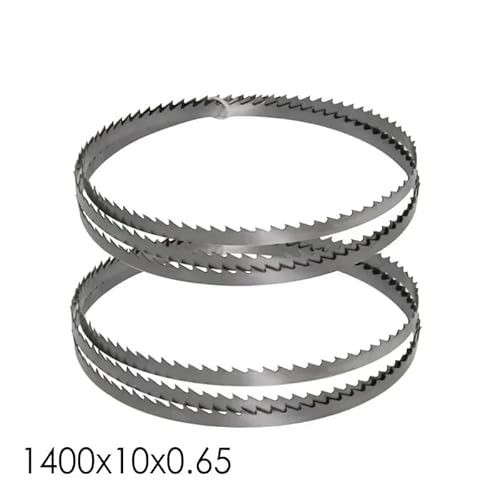 4 STK Bandsägeblätter 1400 mm Bandsägeblatt 1400 10 mm 0,5 mm 6T TPI for Schneiden von Holz Holzbearbeitung von JOLGRDWS