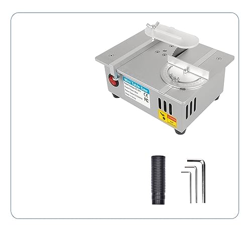 Mini-Multifunktions-Tischkreissäge, elektrische Tischkreissäge, hebbares Sägeblatt, Tischkreissäge, Haushalt, DIY, Schneidwerkzeug, Schneidemaschine für Schmuckwerkzeuge, Schmuckzubehör(S2,Plug(1typeC von JOXLOVER