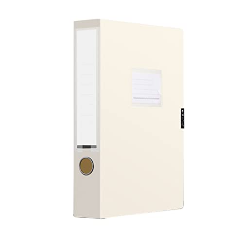 JOYLYJOME A4 Premium Archivbox,10 Verpackungen,Geeignet Zum Aufbewahren Von Dokumenten, Retro Farbe, Wasse Und StaubdichtA4 Premium Archivbox ,55mm,Weiß von JOYLYJOME