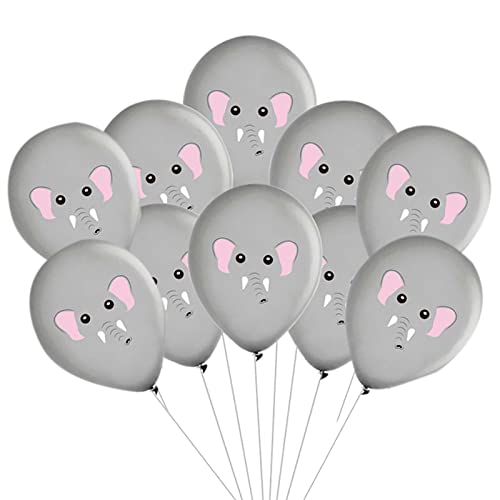 Dschungel-Partyzubehör, Ballon-Set, 10 Stück, Tiger-Löwe, Affe, Ballons von JSGHGDF