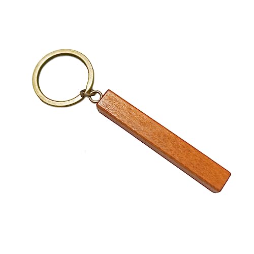 Holzgravurrohlinge, rechteckig, blanko, Holzrohlinge, Schlüsselanhänger, DIY-Geschenke, Gravur, Handwerk für Schlüsselanhänger von JSGHGDF