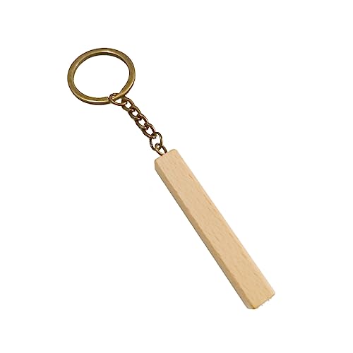 Holzgravurrohlinge, rechteckig, blanko, Holzrohlinge, Schlüsselanhänger, DIY-Geschenke, Gravur, Handwerk für Schlüsselanhänger von JSGHGDF