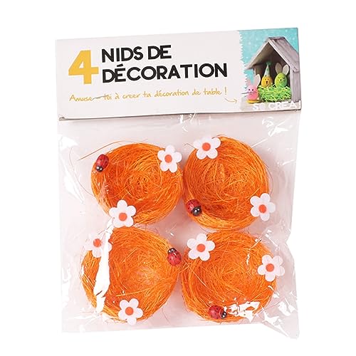 JSGHGDF 4Pcs Gewinde Container Nest n Ornamente n Tag Terrasse Landschaft von JSGHGDF